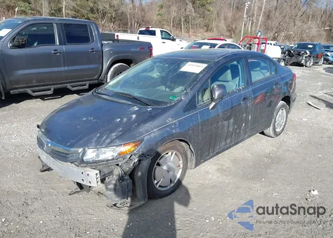 2012 Honda Civic Hf z USA, uszkodzony, nr VIN 2HGFB2F62CH321566